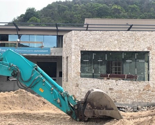 Construction gros oeuvre commerces et bureaux