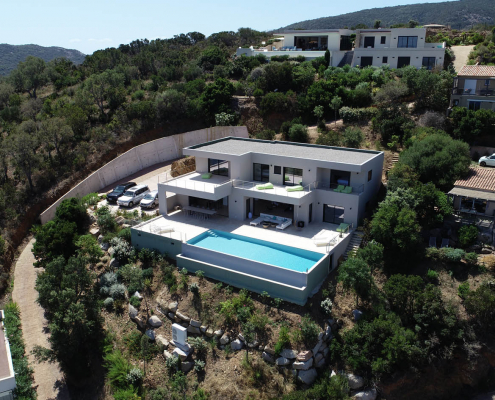 Construction villa Porto Vecchio